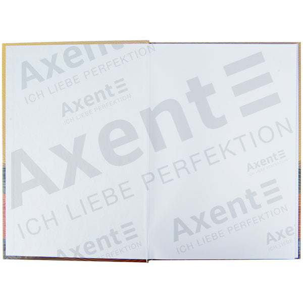 Notes Axent Waves 8422-563-A, А4, 96 kartek, kratka, brązowy