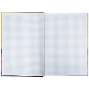 Notes Axent Waves 8422-563-A, А4, 96 kartek, kratka, brązowy