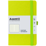 Notes Axent Partner 8201-60-A, 125x195 mm, 96 kartek, kratka, cytrynowy