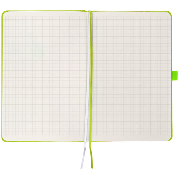 Notes Axent Partner 8201-60-A, 125x195 mm, 96 kartek, kratka, cytrynowy