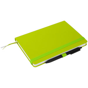 Notes Axent Partner 8201-60-A, 125x195 mm, 96 kartek, kratka, cytrynowy