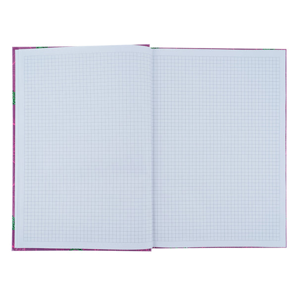 Notes Axent Leopard 8422-555-A, А4, 96 kartek, kratka, różowy