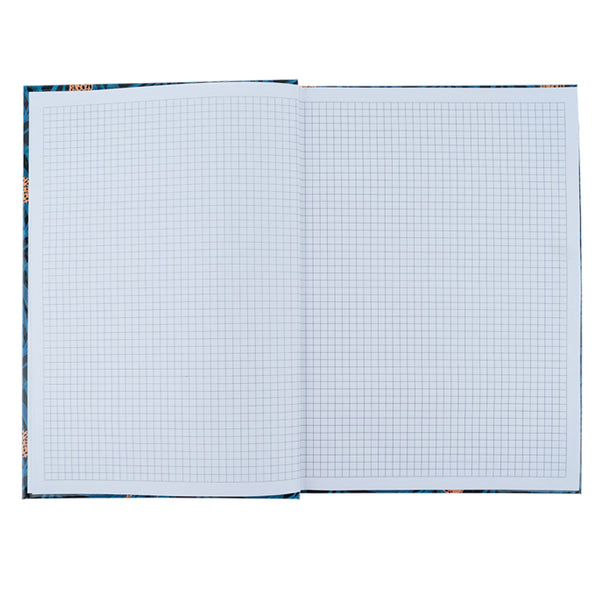 Notes Axent Leopard 8422-556-A, А4, 96 kartek, kratka, błękitny