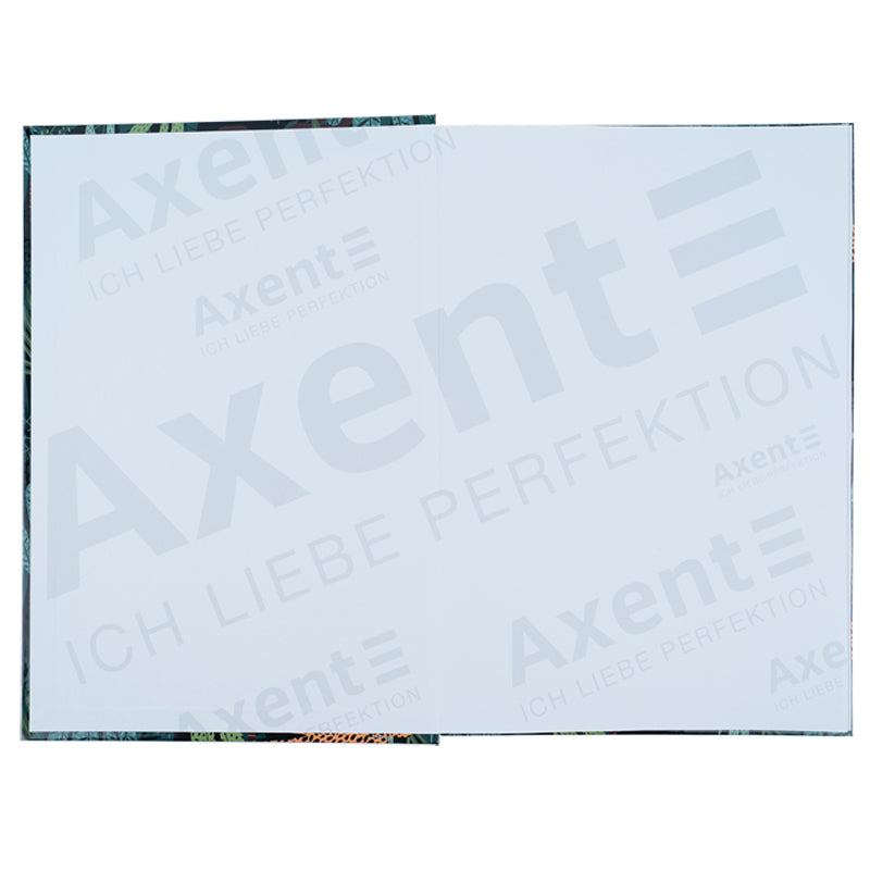 Notes Axent Leopard 8422-557-A, А4, 96 kartek, kratka, zielony