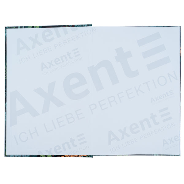Notes Axent Leopard 8422-557-A, А4, 96 kartek, kratka, zielony