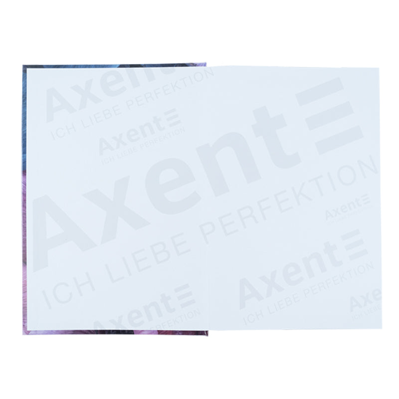 Notes Axent Flora 8423-25-A, А4, 192 kartki, kratka, fioletowy