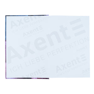 Notes Axent Flora 8423-25-A, А4, 192 kartki, kratka, fioletowy