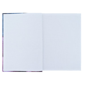 Notes Axent Flora 8423-25-A, А4, 192 kartki, kratka, fioletowy