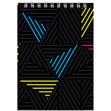 Spiral notebook Axent D8011-04, А6, 48 sheets, squared, neon