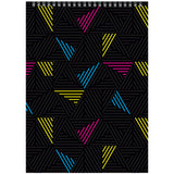 Kołonotatnik Axent D8013-04, А4, 48 kartek, kratka, neon