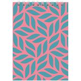 Spiral notebook Axent D8011-05, А6, 48 sheets, squared, pink