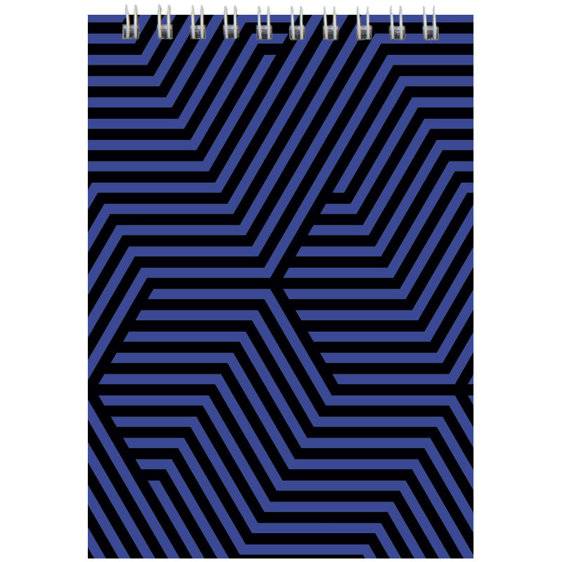 Spiral notebook Axent D8011-06, А6, 48 sheets, squared blue