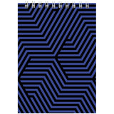 Spiral notebook Axent D8011-06, А6, 48 sheets, squared blue
