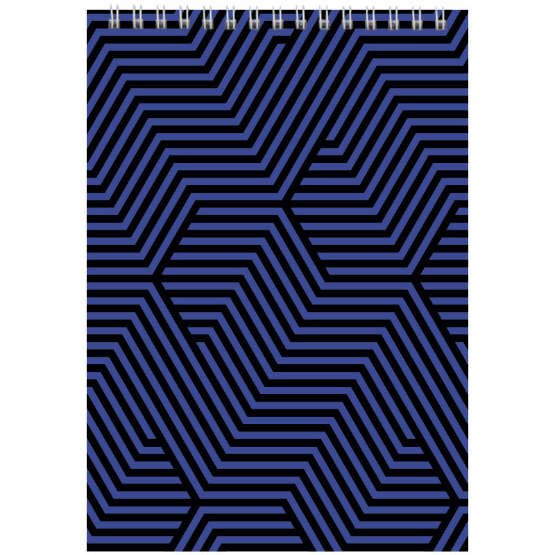 Spiral notebook Axent D8012-06, А5, 48 sheets, squared, blue