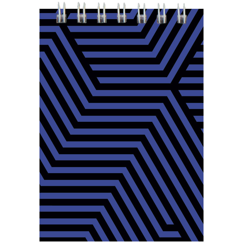 Spiral notebook Axent D8014-06, А7, 48 sheets, squared, blue