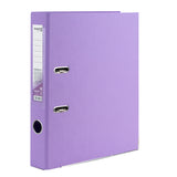Lever-arch file Axent Delta  D1711-36P, double-sided, A4, 5 cm, non-assembled, Pastelini, lilac