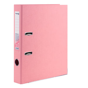 Lever-arch file Axent Delta  D1711-10P, double-sided, A4, 5 cm, non-assembled, Pastelini, pink