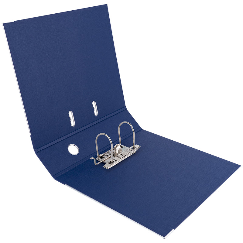 Lever-arch file Axent Delta  D1712-12P, double-sided, A4, 7,5 cm, non-assembled, navy blue