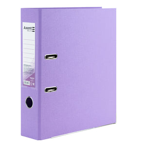Lever-arch file Axent Delta  D1712-36P, double-sided, A4, 7,5 cm, non-assembled, Pastelini, lilac