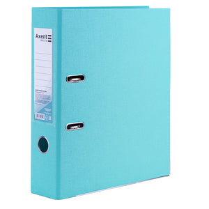 Lever-arch file Axent Delta  D1712-22P, double-sided, A4, 7,5 cm, non-assembled, Pastelini, turquoise