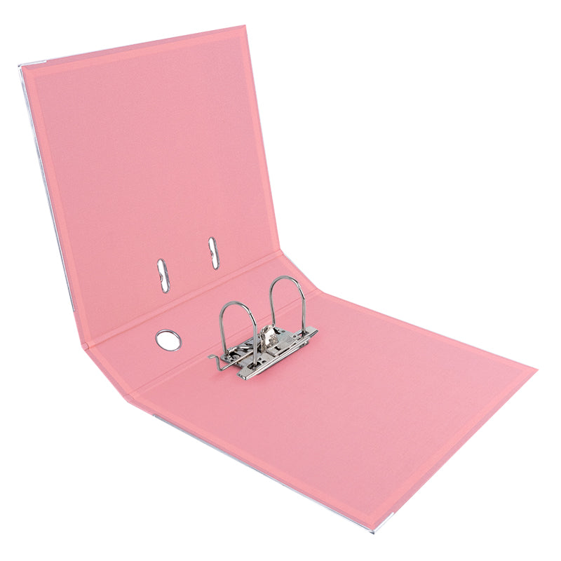 Lever-arch file Axent Delta  D1712-10P, double-sided, A4, 7,5 cm, non-assembled, Pastelini, pink