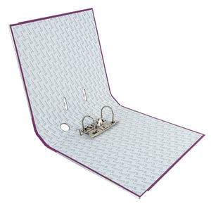 Lever-arch file Axent Delta  D1713-26P, one-sided, A4, 5 cm, non-assembled, lilac