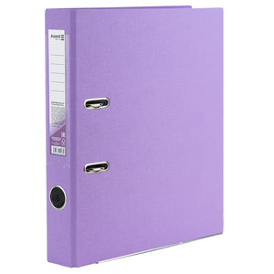 Lever-arch file Axent Delta  D1713-36P, one-sided, A4, 5 cm, non-assembled, Pastelini, lilac