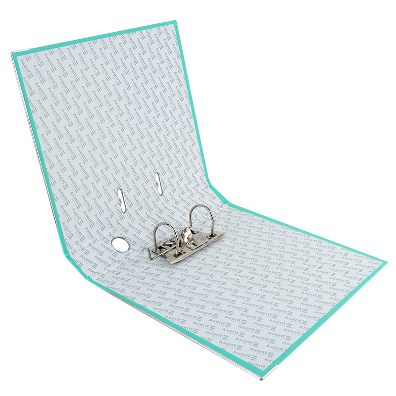 Lever-arch file Axent Delta  D1713-18P, one-sided, A4, 5 cm, non-assembled, Pastelini, mint