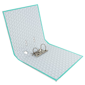 Lever-arch file Axent Delta  D1713-18P, one-sided, A4, 5 cm, non-assembled, Pastelini, mint