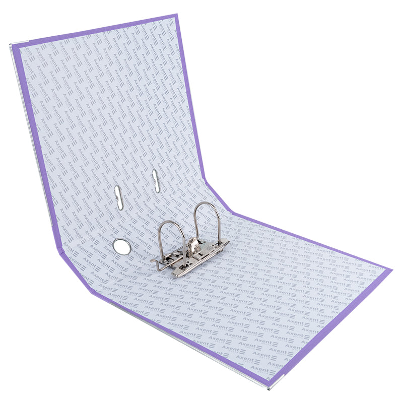 Lever-arch file Axent Delta  D1714-36P, one-sided, A4, 7,5 cm, non-assembled, Pastelini, lilac