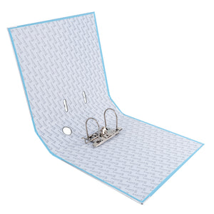 Lever-arch file Axent Delta  D1714-22P, one-sided, A4, 7,5 cm, non-assembled, Pastelini, turquoise