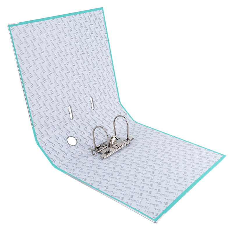 Lever-arch file Axent Delta  D1714-18P, one-sided, A4, 7,5 cm, non-assembled, Pastelini, mint