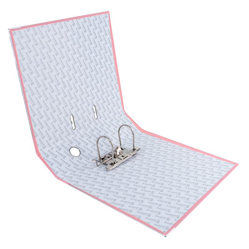 Lever-arch file Axent Delta  D1714-10P, one-sided, A4, 7,5 cm, non-assembled, Pastelini, pink