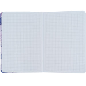 Notes Axent Fish 8700-3-A, А5, 80 kartek, kratka, liliowy niebieski