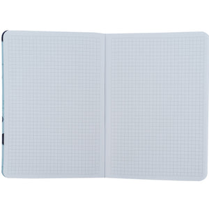 Notes Axent Fish 8700-4-A, А5, 80 kartek, kratka, niebieski czerwony