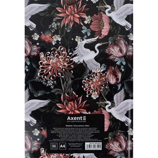 Notes Axent Birds&Flowers-2 8422-569-A, А4, 96 kartek, kratka