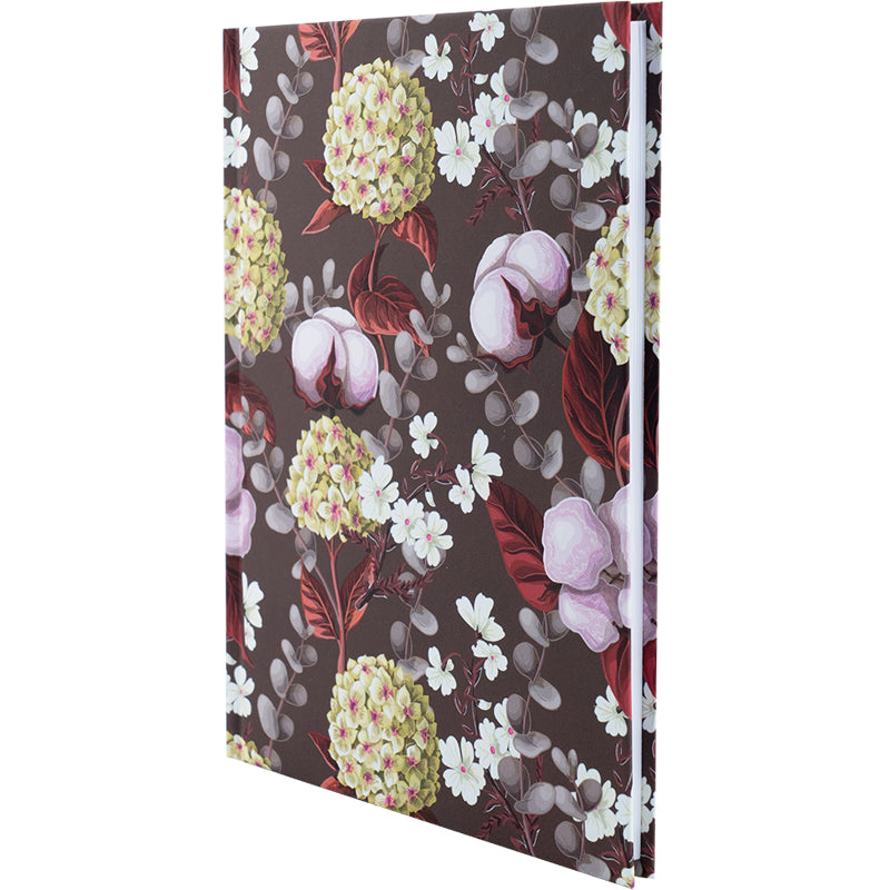 Notes Axent Bloom 8456-1-A, А5, 96 kartek, kratka, brązowy