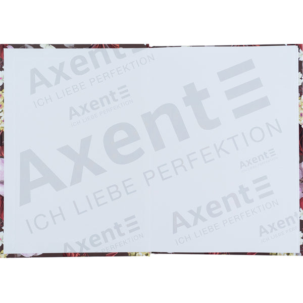 Notes Axent Bloom 8456-1-A, А5, 96 kartek, kratka, brązowy