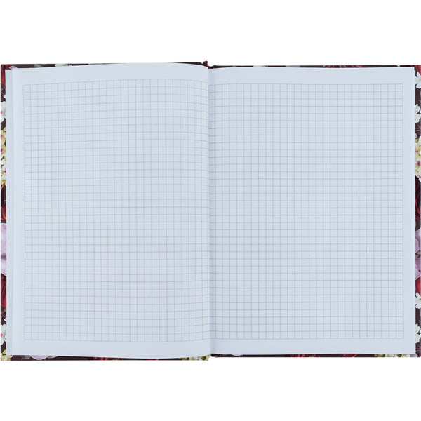 Notes Axent Bloom 8456-1-A, А5, 96 kartek, kratka, brązowy