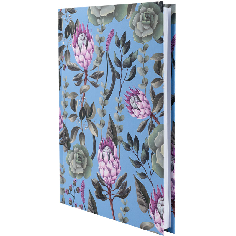 Notes Axent Bloom 8456-2-A, А5, 96 kartek, kratka, niebieski