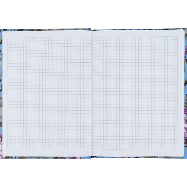 Notes Axent Bloom 8456-2-A, А5, 96 kartek, kratka, niebieski