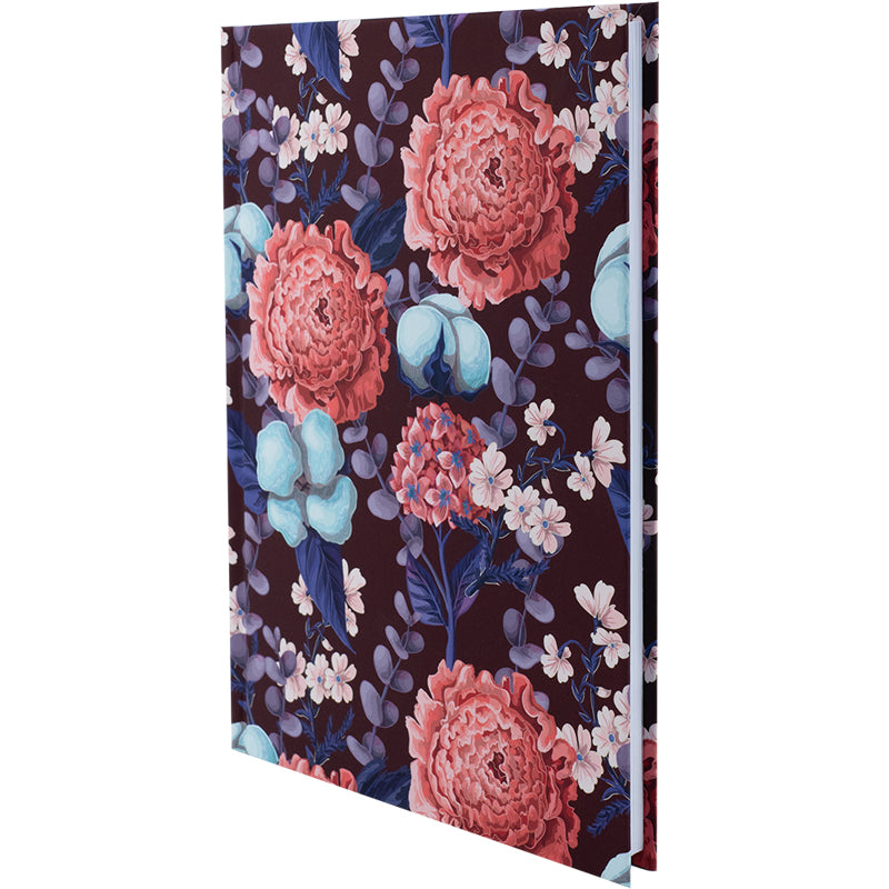 Notes Axent Bloom 8456-3-A, А5, 96 kartek, kratka, fioletowy