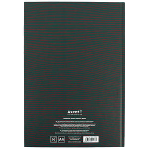 Notes Axent Earth Colors 8422-572-A, А4, 96 kartek, kratka, Motivated