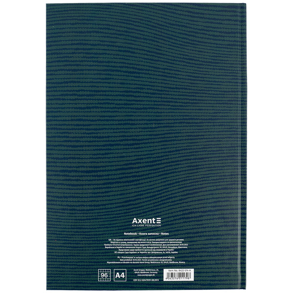 Notes Axent Earth Colors 8422-574-A, А4, 96 kartek, kratka, Precious
