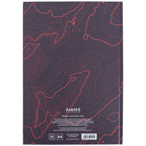 Notes Axent Earth Colors 8422-576-A, А4, 96 kartek, kratka, Galactic