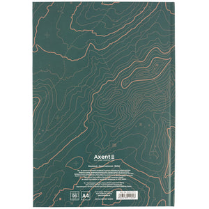 Notes Axent Earth Colors 8422-577-A, А4, 96 kartek, kratka, Curious