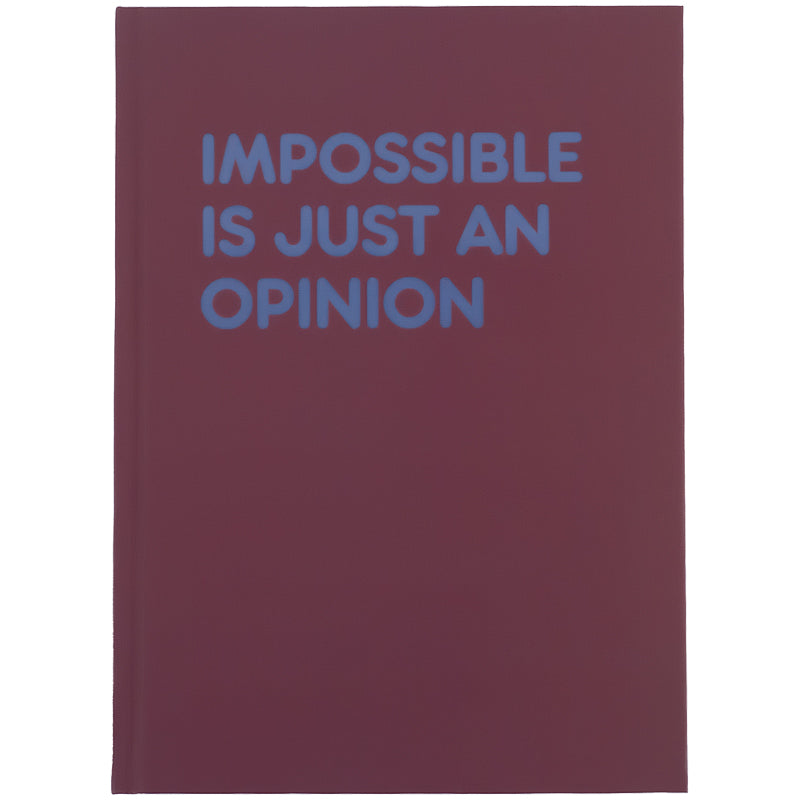 Notebook Impossible 8458-1-A, А5, 96 sheets, squared, hard cove