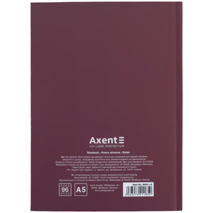 Notes Axent Impossible 8458-1-A, А5, 96 kartek, kratka, twarda oprawa
