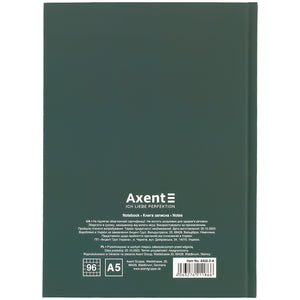 Notes Axent Success 8458-2-A, А5, 96 kartek, kratka, twarda oprawa