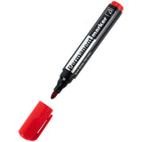 Marker Axent Delta Permanent D2605-06, 2 mm, round, red